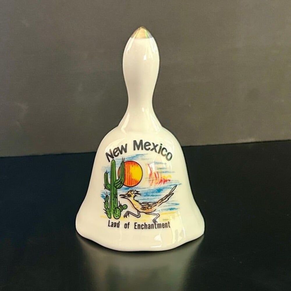 New Mexico State Souvenir Bell, Vintage New Mexico